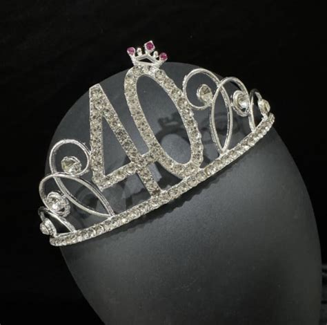 40th birthday crown|40th birthday tiara ideas.